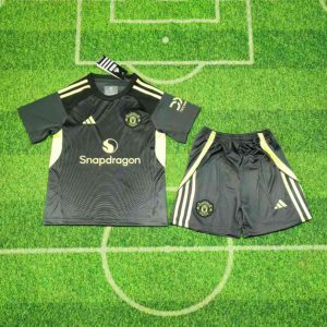 niños Manchester United 2025-26 Portero Kit