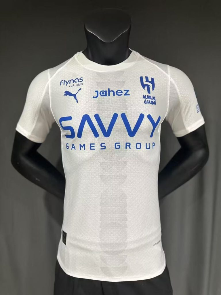 Al Hilal 2025-26 Camiseta visitante versión jugador
