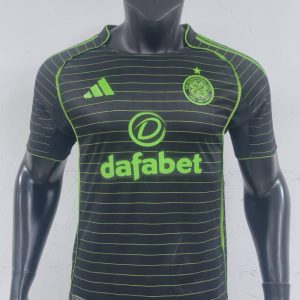 Celtic 2025-26 Camiseta visitante versión jugador