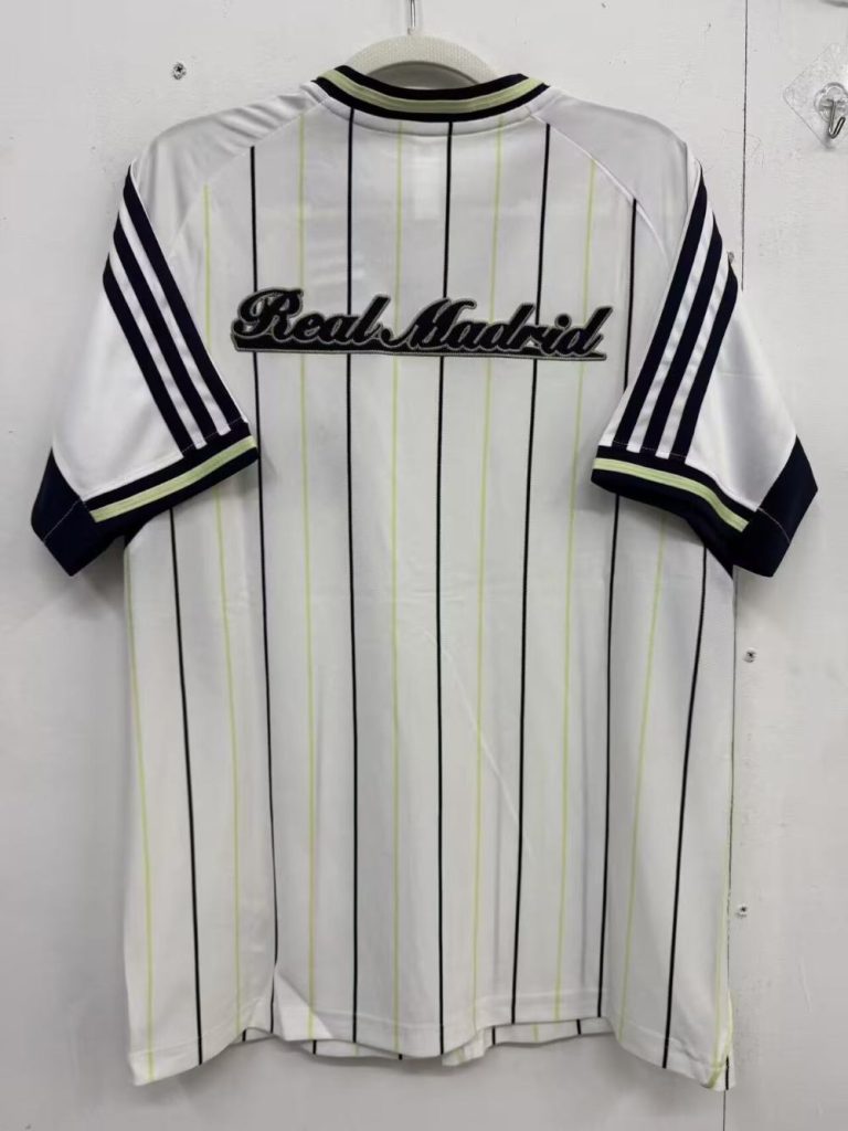 Real Madrid 2025-26 baseball Jersey