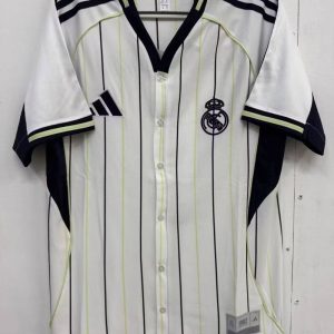 Real Madrid 2025-26 baseball Jersey
