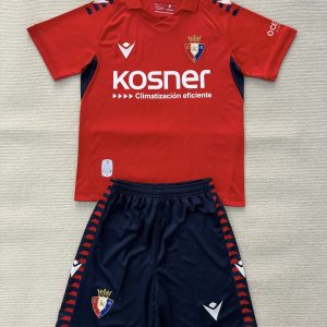 niños Osasuna 2025-26 Local Kit