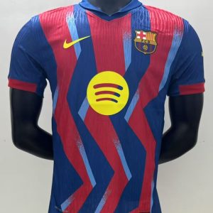 Barcelona 2025 Cuarta Camiseta versión jugador