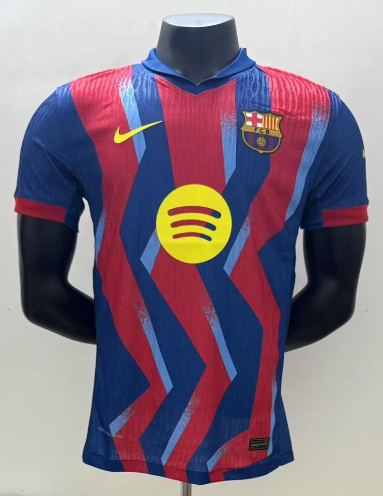 Barcelona 2025 Cuarta Camiseta versión jugador