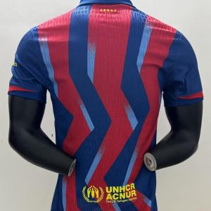 Barcelona 2025 Cuarta Camiseta versión jugador