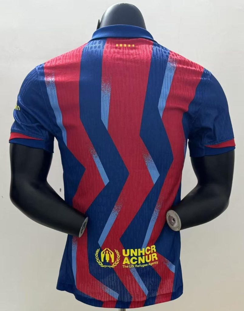 Barcelona 2025 Cuarta Camiseta versión jugador