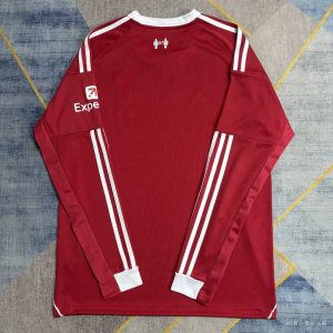 Liverpool 2025-26 Camiseta local de manga larga