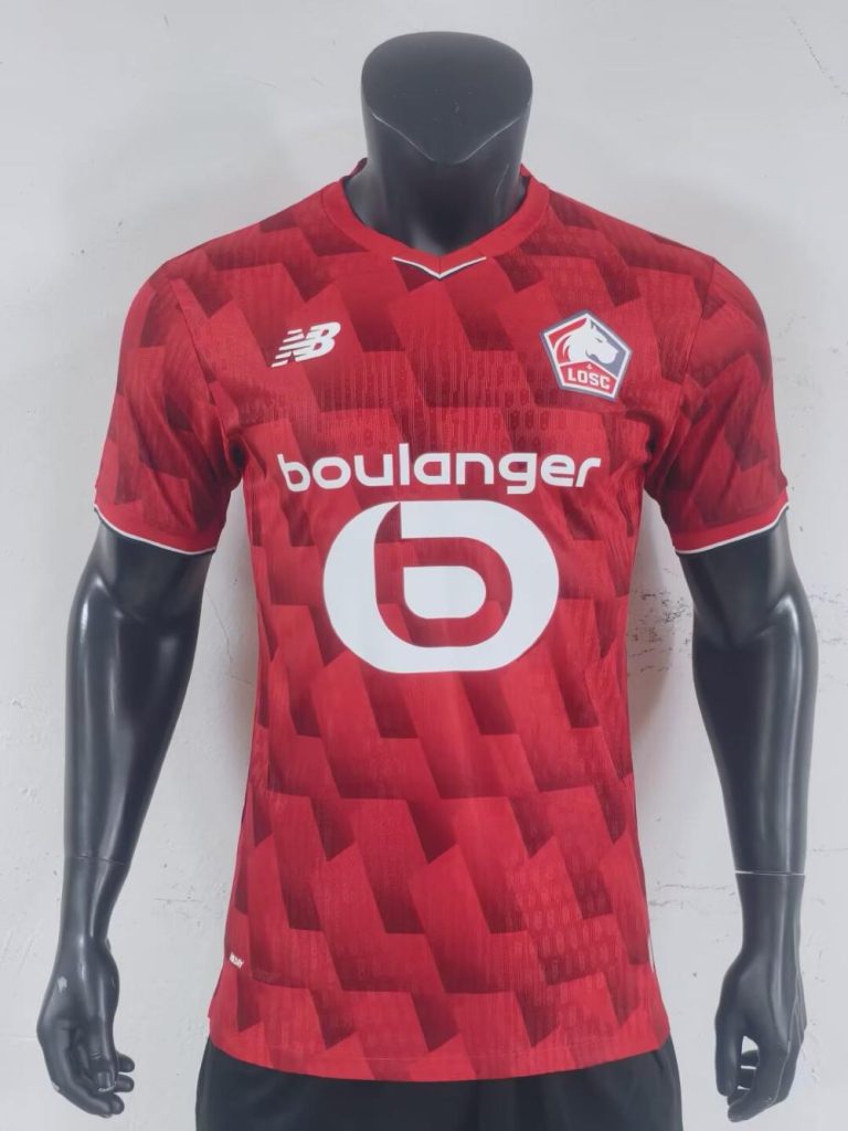 Lille 2025-26 Camiseta local versión jugador