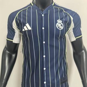 Real Madrid 2025-26 baseball Jersey