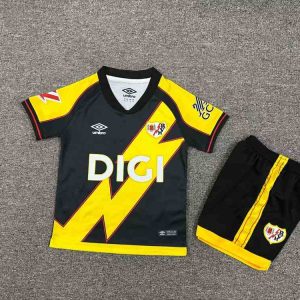 niños Rayo Vallecano 2025-26 Tercera Kit