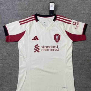 Mujer Liverpool 2025-26 Camiseta visitante