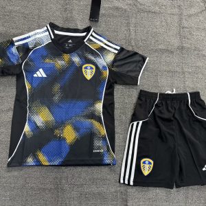niños Leeds United 2025-26 Tercera Kit
