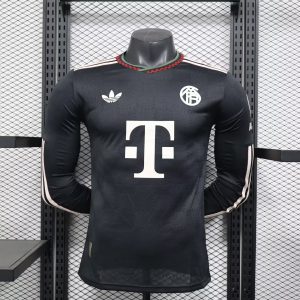 Bayern Munich 2025-26 Tercera camiseta versión jugador de manga larga