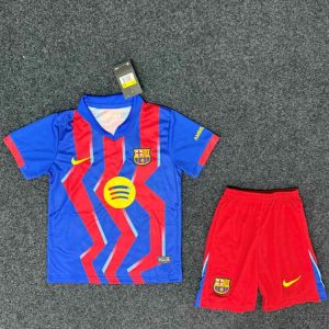 niños Barcelona 2025-26 Cuarta Kit