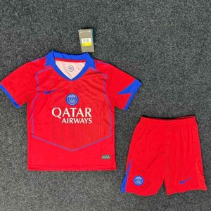 niños Paris Saint-Germain 2025-26 Tercera Kit