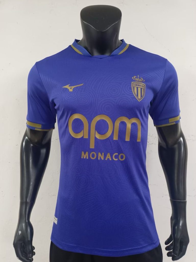 Mónaco 2025-26 Camiseta visitante versión jugador