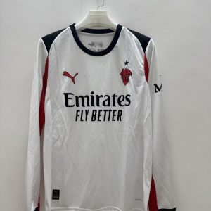 AC Milan 2025-26 Camiseta visitante de manga larga