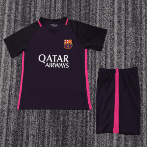niños Barcelona 2016-17 Visitante Kit