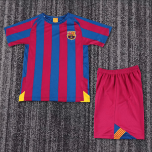 niños Barcelona 2005-06 Local Kit