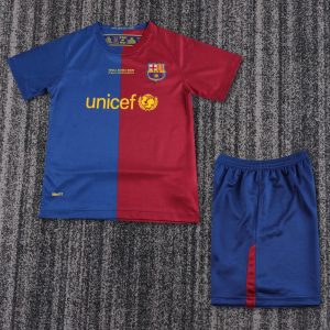niños Barcelona 2008-09 Local Champions League Edition Kit
