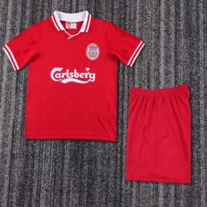 niños Liverpool 1996-97 Local Kit