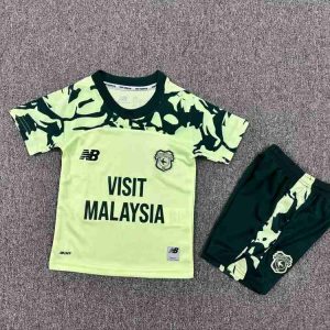 niños Cardiff City 2025-26 Visitante Kit