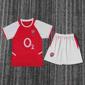 niños Arsenal 2002-03 Local Kit