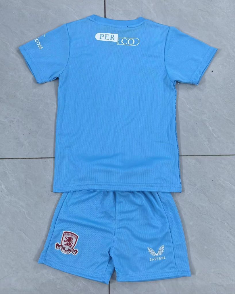 niños Middlesbrough 2025-26 Portero Kit