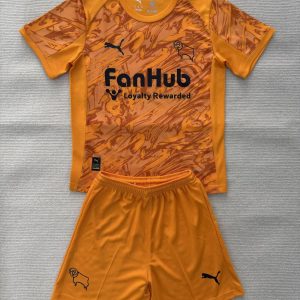 niños Derby County 2025-26 Portero Kit