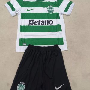 niños Sporting CP Lisbon 2025-26 Camiseta local
