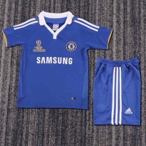 niños Chelsea 2007-08 Local Kit