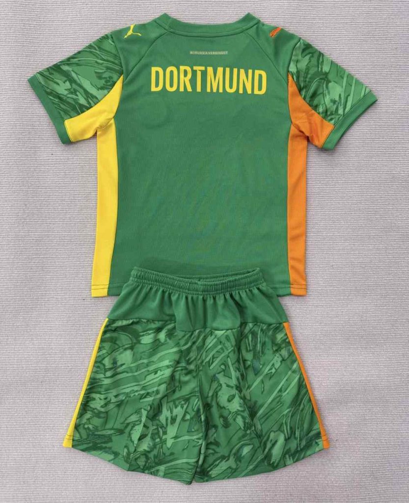 niños Dortmund 2025-26 Portero Kit