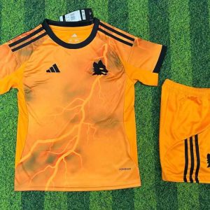 niños Roma 2025-26 Visitante Kit