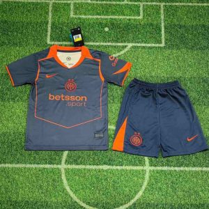 niños Inter Milan 2025-26 Tercera Kit