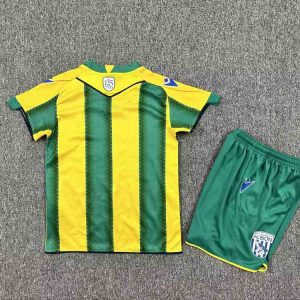 niños West Bromwich Albion 2025-26 Visitante Kit