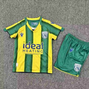niños West Bromwich Albion 2025-26 Visitante Kit