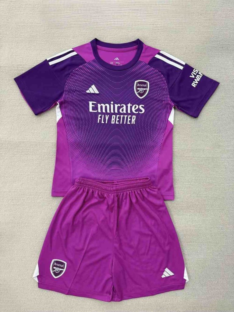 niños Arsenal 2025-26 Portero Kit