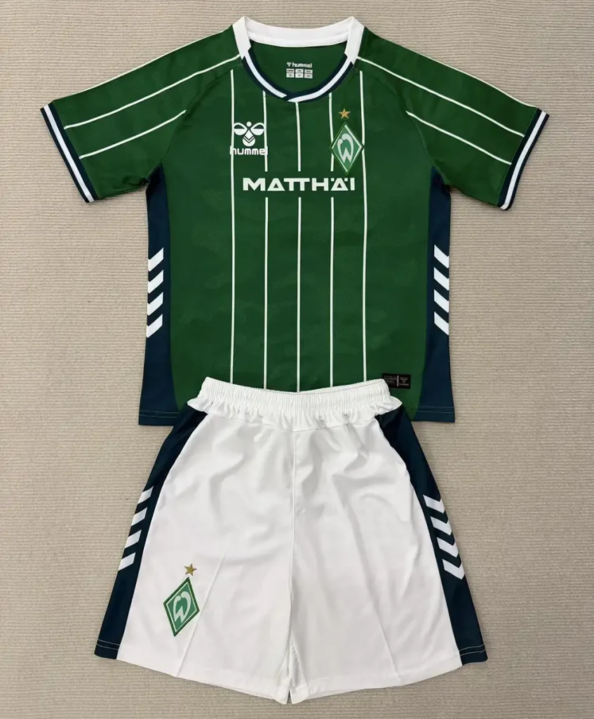 niños Werder Bremen 2025-26 Local Kit