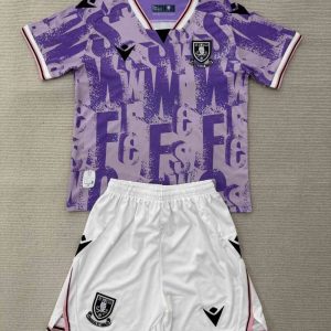 niños Sheffield Wednesday 2025-26 Visitante Kit