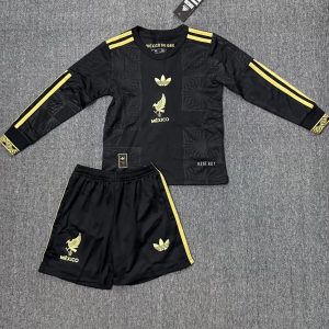 niños México 2025 Gold Long Sleeve Kit
