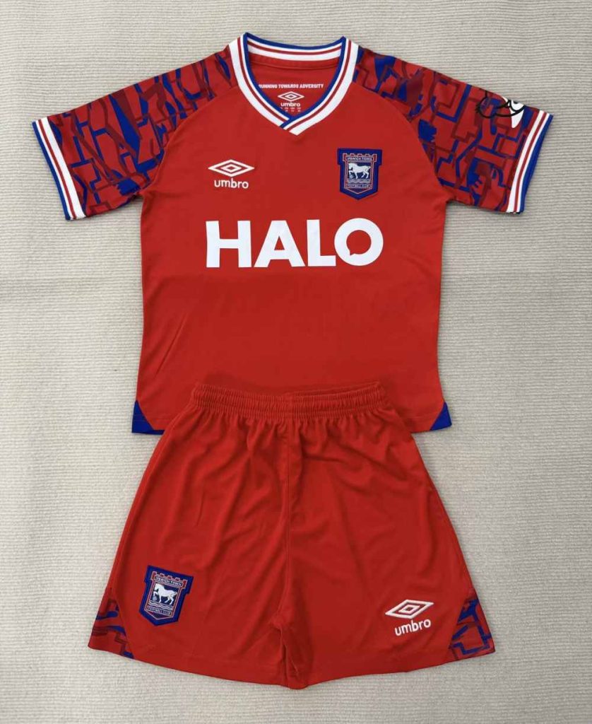 niños Ipswich Town 2025-26 Visitante Kit