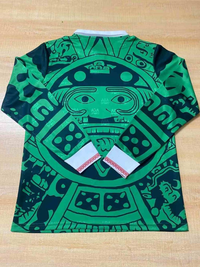 México 1998 Camiseta local de manga larga