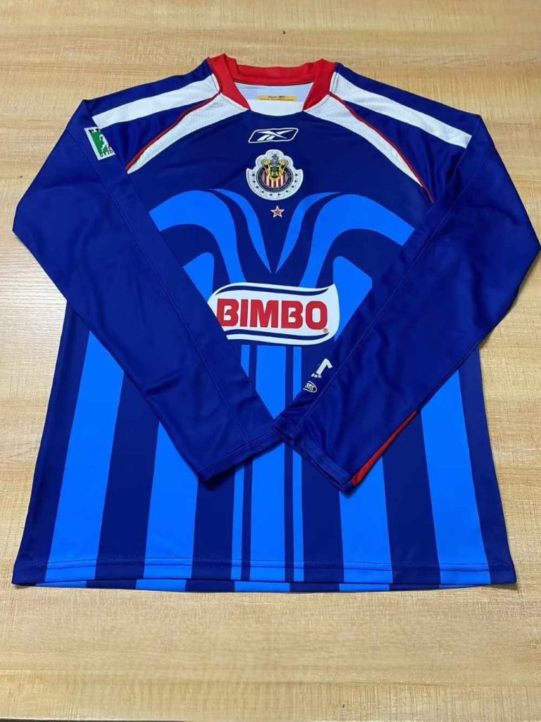 Chivas Guadalajara 2006-07 Camiseta visitante de manga larga