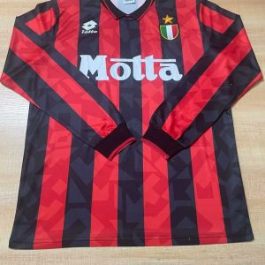 AC Milan 1993-94 Camiseta local de manga larga