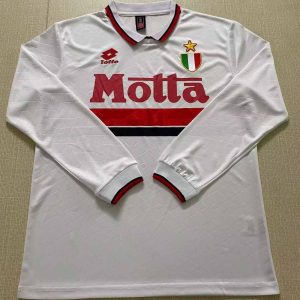 AC Milan 1993-94 Camiseta visitante de manga larga