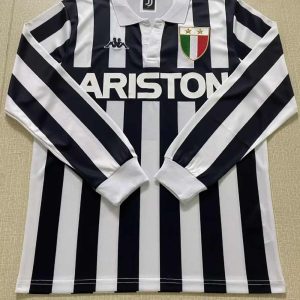 Juventus 1984-85 Camiseta local de manga larga