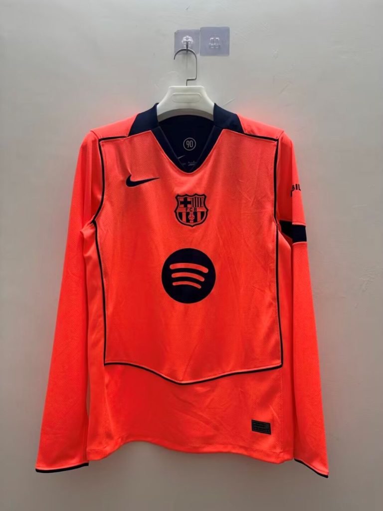 Barcelona 2025-26 Tercera camiseta de manga larga
