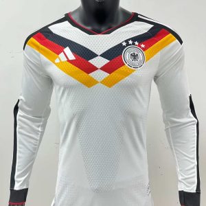 Alemania 2026 FIFA World Cup Camiseta local versión jugador de manga larga
