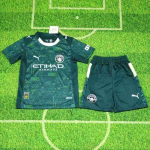 niños Manchester City 2025-26 Cuarta Kit