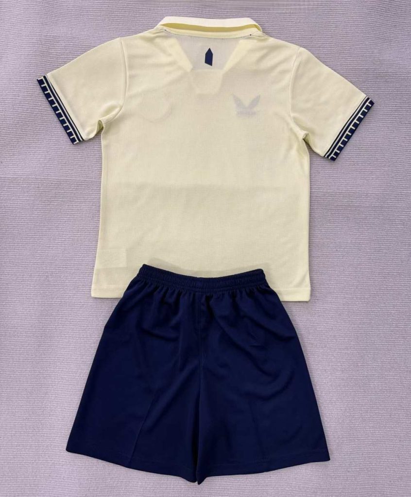 niños Everton 2025-26 Visitante Kit